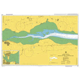 Product image of Admiralty Chart 1594 | River Stour Erwarton Ness to Manningtree, featuring navigational markings, depth soundings, and coastal features, essential for safe marine navigation. It could be displayed as an art piece or used for navigation on a boat or ship.