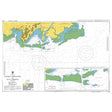 Product image of Admiralty Chart 1674 | Eastern Approaches to Suva Harbour, featuring navigational markings, depth soundings, and coastal features, essential for safe marine navigation. It could be displayed as an art piece or used for navigation on a boat or ship.