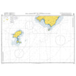 Product image of Admiralty Chart 1702 | Ibiza, Formentera and Southern Mallorca, featuring navigational markings, depth soundings, and coastal features, essential for safe marine navigation. It could be displayed as an art piece or used for navigation on a boat or ship.