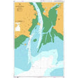 Product image of Admiralty Chart 1725 | Tieshan Gangqu, featuring navigational markings, depth soundings, and coastal features, essential for safe marine navigation. It could be displayed as an art piece or used for navigation on a boat or ship.