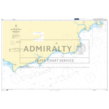 Product image of Admiralty Chart 1784 | Guang'ao Wan to Jieshi Wan, featuring navigational markings, depth soundings, and coastal features, essential for safe marine navigation. It could be displayed as an art piece or used for navigation on a boat or ship.