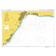 Product image of Admiralty Chart 1850 | Approaches to Malaga, featuring navigational markings, depth soundings, and coastal features, essential for safe marine navigation. It could be displayed as an art piece or used for navigation on a boat or ship.