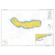 Product image of Admiralty Chart 1895 | Ilha de Sao Miguel, featuring navigational markings, depth soundings, and coastal features, essential for safe marine navigation. It could be displayed as an art piece or used for navigation on a boat or ship.