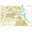 Product image of Admiralty Chart 1934 | River Tyne, featuring navigational markings, depth soundings, and coastal features, essential for safe marine navigation. It could be displayed as an art piece or used for navigation on a boat or ship.