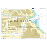 Product image of Admiralty Chart 1934 | River Tyne, featuring navigational markings, depth soundings, and coastal features, essential for safe marine navigation. It could be displayed as an art piece or used for navigation on a boat or ship.