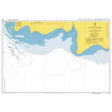 Product image of Admiralty Chart 1964 | Tanjung Siamok to Gosong Aling, featuring navigational markings, depth soundings, and coastal features, essential for safe marine navigation. It could be displayed as an art piece or used for navigation on a boat or ship.