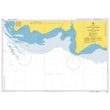 Product image of Admiralty Chart 1964 | Tanjung Siamok to Gosong Aling, featuring navigational markings, depth soundings, and coastal features, essential for safe marine navigation. It could be displayed as an art piece or used for navigation on a boat or ship.