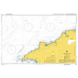 Product image of Admiralty Chart 1973 | Cardigan Bay Southern Part, featuring navigational markings, depth soundings, and coastal features, essential for safe marine navigation. It could be displayed as an art piece or used for navigation on a boat or ship.