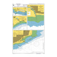 Product image of Admiralty Chart 1991 | Harbours on the South Coast of England, featuring navigational markings, depth soundings, and coastal features, essential for safe marine navigation. It could be displayed as an art piece or used for navigation on a boat or ship.