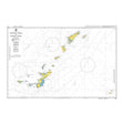 Product image of Admiralty Chart 2024 | Okinawa Shima to Amami-O Shima, featuring navigational markings, depth soundings, and coastal features, essential for safe marine navigation. It could be displayed as an art piece or used for navigation on a boat or ship.