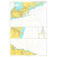 Product image of Admiralty Chart 2114 | Ports in the Golfe du Lion, featuring navigational markings, depth soundings, and coastal features, essential for safe marine navigation. It could be displayed as an art piece or used for navigation on a boat or ship.