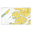 Product image of Admiralty Chart 2171 | Sound of Mull and Approaches, featuring navigational markings, depth soundings, and coastal features, essential for safe marine navigation. It could be displayed as an art piece or used for navigation on a boat or ship.