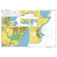 Product image of Admiralty Chart 2172 | Harbours and Anchorages on the South Coast of England, featuring navigational markings, depth soundings, and coastal features, essential for safe marine navigation. It could be displayed as an art piece or used for navigation on a boat or ship.