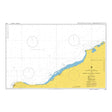 Product image of Admiralty Chart 2195 | Punta Gallinas to Bahia de Santa Marta, featuring navigational markings, depth soundings, and coastal features, essential for safe marine navigation. It could be displayed as an art piece or used for navigation on a boat or ship.