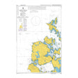 Product image of Admiralty Chart 2249 | Orkney Islands Western Sheet, featuring navigational markings, depth soundings, and coastal features, essential for safe marine navigation. It could be displayed as an art piece or used for navigation on a boat or ship.