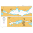 Product image of Admiralty Chart 2287 | Varnensko Ezero to Varna-Zapad (Varna West) including Channel No 2, featuring navigational markings, depth soundings, and coastal features, essential for safe marine navigation. It could be displayed as an art piece or used for navigation on a boat or ship.