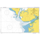 Product image of Admiralty Chart 2318 | Approaches to Bahia de Buenaventura, featuring navigational markings, depth soundings, and coastal features, essential for safe marine navigation. It could be displayed as an art piece or used for navigation on a boat or ship.