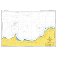 Product image of Admiralty Chart 2437 | Ras Tarf to Oran, featuring navigational markings, depth soundings, and coastal features, essential for safe marine navigation. It could be displayed as an art piece or used for navigation on a boat or ship.