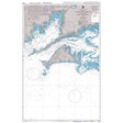 Product image of Admiralty Chart 2456 | Nantucket Sound Western Part Buzzards Bay and Approaches, featuring navigational markings, depth soundings, and coastal features, essential for safe marine navigation. It could be displayed as an art piece or used for navigation on a boat or ship.