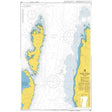 Product image of Admiralty Chart 2479 | Inner Sound Northern Part, featuring navigational markings, depth soundings, and coastal features, essential for safe marine navigation. It could be displayed as an art piece or used for navigation on a boat or ship.