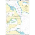 Admiralty Chart 265: Bab el Mandeb and Golfe de Tadjoura by Admiralty shows water depths, coastlines, navigational routes, islands, and maritime markings. Insets provide details of specific ports and coastal zones.