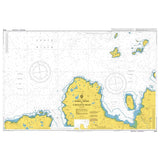 Product image of Admiralty Chart 2509 | Rubha Reidh to Cailleach Head, featuring navigational markings, depth soundings, and coastal features, essential for safe marine navigation. It could be displayed as an art piece or used for navigation on a boat or ship.