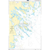 Admiralty Chart 976: Approaches to Pitea by Admiralty is an official paper nautical chart of the sea approaches to Piteå, Sweden, with detailed waterways, depth markings, navigation symbols, scale, compass rose, and legends.