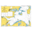 Product image of Admiralty Chart 2591 | Approaches to Horsens, Vejle and Fredericia, featuring navigational markings, depth soundings, and coastal features, essential for safe marine navigation. It could be displayed as an art piece or used for navigation on a boat or ship.