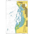 Product image of Admiralty Chart 2599 | Approaches to Jeddah (Jiddah), featuring navigational markings, depth soundings, and coastal features, essential for safe marine navigation. It could be displayed as an art piece or used for navigation on a boat or ship.