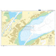 Admiralty Chart 1752: Approaches to Belfast by Admiralty ensures safe navigation with comprehensive coverage of water depths, shipping routes, and navigational aids. Insets offer detailed views of Belfast docks and adjacent areas with clear boundaries.