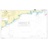 The Admiralty Chart 2049 depicts the Irish coastline from Old Head of Kinsale to Tuskar Rock, highlighting depth contours, coastal features, and key navigation elements like aids and hazards for Celtic Sea shipping routes.