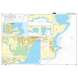 Admiralty Chart 2172, by Admiralty, showcases harbors and anchorages along England's south coast, featuring Weymouth and Poole. Insets provide essential navigational details for deep-sea navigation on commercial shipping routes.