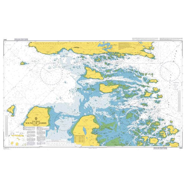 Product image of Admiralty Chart 2642 | Jingtang Gangqu Gangchi, featuring navigational markings, depth soundings, and coastal features, essential for safe marine navigation. It could be displayed as an art piece or used for navigation on a boat or ship.