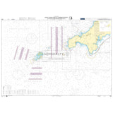 The Admiralty Chart 2565 covers Saint Agnes Head to Dodman Point, including the Isles of Scilly. This official chart provides coastal features, water depths, navigation aids, and essential maritime routes for deep-sea navigation.