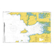 Product image of Admiralty Chart 2667 | Clew Bay and Approaches, featuring navigational markings, depth soundings, and coastal features, essential for safe marine navigation. It could be displayed as an art piece or used for navigation on a boat or ship.