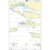 Admiralty Chart 2712: Otok Susac to Split is a nautical chart by Admiralty, showing the Adriatic coast with commercial shipping routes, water depths, navigation markers, and coastal features. ADMIRALTY Standard Nautical Chart branding is visible.