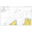 Product image of Admiralty Chart 2720 | Flannan Isles to Sule Skerry, featuring navigational markings, depth soundings, and coastal features, essential for safe marine navigation. It could be displayed as an art piece or used for navigation on a boat or ship.