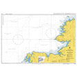 Product image of Admiralty Chart 2725 | Blacksod Bay to Tory Island, featuring navigational markings, depth soundings, and coastal features, essential for safe marine navigation. It could be displayed as an art piece or used for navigation on a boat or ship.