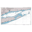 Product image of Admiralty Chart 2754 | Fire Island Inlet to Block Island Sound including Long Island Sound, featuring navigational markings, depth soundings, and coastal features, essential for safe marine navigation. It could be displayed as an art piece or used for navigation on a boat or ship.