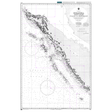 Product image of Admiralty Chart 2760 | Sumatera West Coast Pulau We to Pulau Enggano, featuring navigational markings, depth soundings, and coastal features, essential for safe marine navigation. It could be displayed as an art piece or used for navigation on a boat or ship.