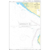 Admiralty Chart IN202: Jakhau to Dwarka by Admiralty shows coastline, depths, sea routes, and markers in the Gulf of Kachchh, India, produced to Admiralty Standard Nautical Chart guidelines by the UK Hydrographic Office.
