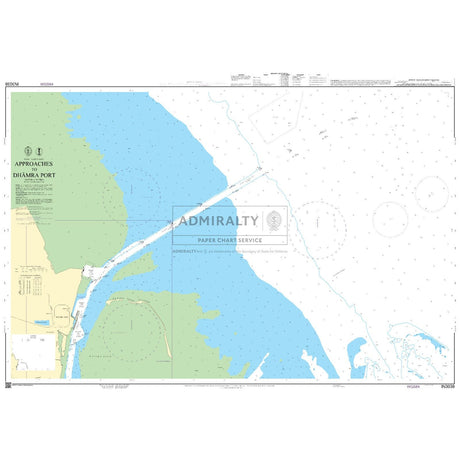 Admiralty Chart IN3038: Approaches to Dhamra Port by Admiralty offers detailed coastal and marine navigation information, produced to Admiralty’s standard nautical chart conventions.