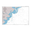 Product image of Admiralty Chart 2801 | Outer Approaches to Savannah River and Port Royal Sound, featuring navigational markings, depth soundings, and coastal features, essential for safe marine navigation. It could be displayed as an art piece or used for navigation on a boat or ship.