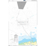 Admiralty Chart AUS53: Approaches to Port Hedland by Admiralty details the entrance and port area with navigational markers, water depths, coastal features, and harbor approach info. An official UK Hydrographic Office nautical chart.