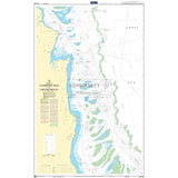 Admiralty Chart AUS834: Claremont Isles to Cape Weymouth by Admiralty details coastal outlines, depths, islands, reefs, navigation routes, and maritime hazards for this Australia region.