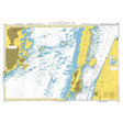 Product image of Admiralty Chart 2843 | Kalmarsund - Middle Part, featuring navigational markings, depth soundings, and coastal features, essential for safe marine navigation. It could be displayed as an art piece or used for navigation on a boat or ship.