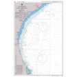 Product image of Admiralty Chart 2865 | Cape Romain to Cape Canaveral, featuring navigational markings, depth soundings, and coastal features, essential for safe marine navigation. It could be displayed as an art piece or used for navigation on a boat or ship.