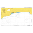 Product image of Admiralty Chart 2895 | Outer Approaches to Mina' Salalah, featuring navigational markings, depth soundings, and coastal features, essential for safe marine navigation. It could be displayed as an art piece or used for navigation on a boat or ship.