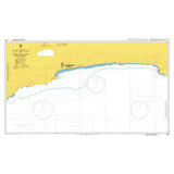 Product image of Admiralty Chart 2895 | Outer Approaches to Mina' Salalah, featuring navigational markings, depth soundings, and coastal features, essential for safe marine navigation. It could be displayed as an art piece or used for navigation on a boat or ship.