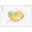 Product image of Admiralty Chart 2897 | Iceland, featuring navigational markings, depth soundings, and coastal features, essential for safe marine navigation. It could be displayed as an art piece or used for navigation on a boat or ship.